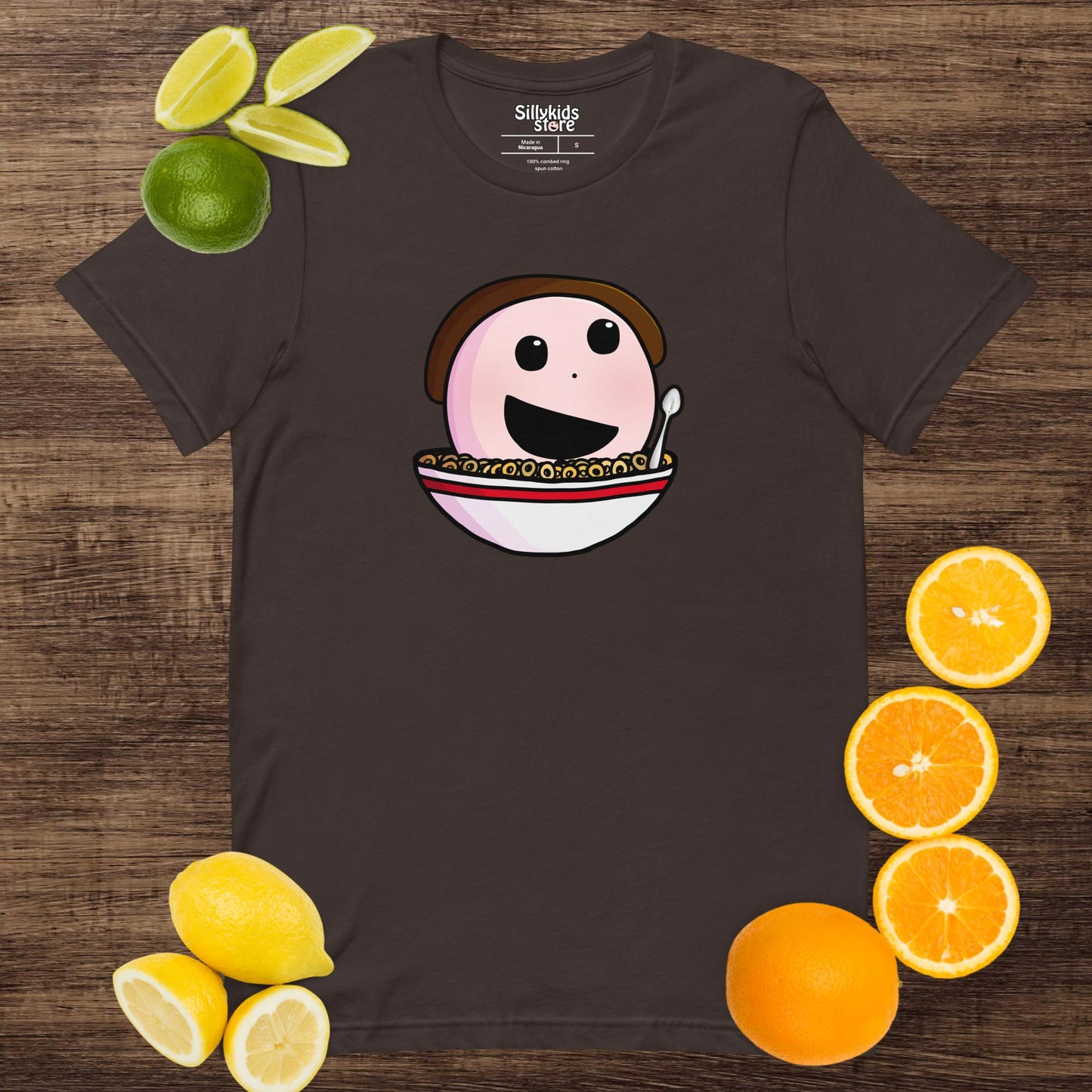 Sillykids Food Logo T-Shirt