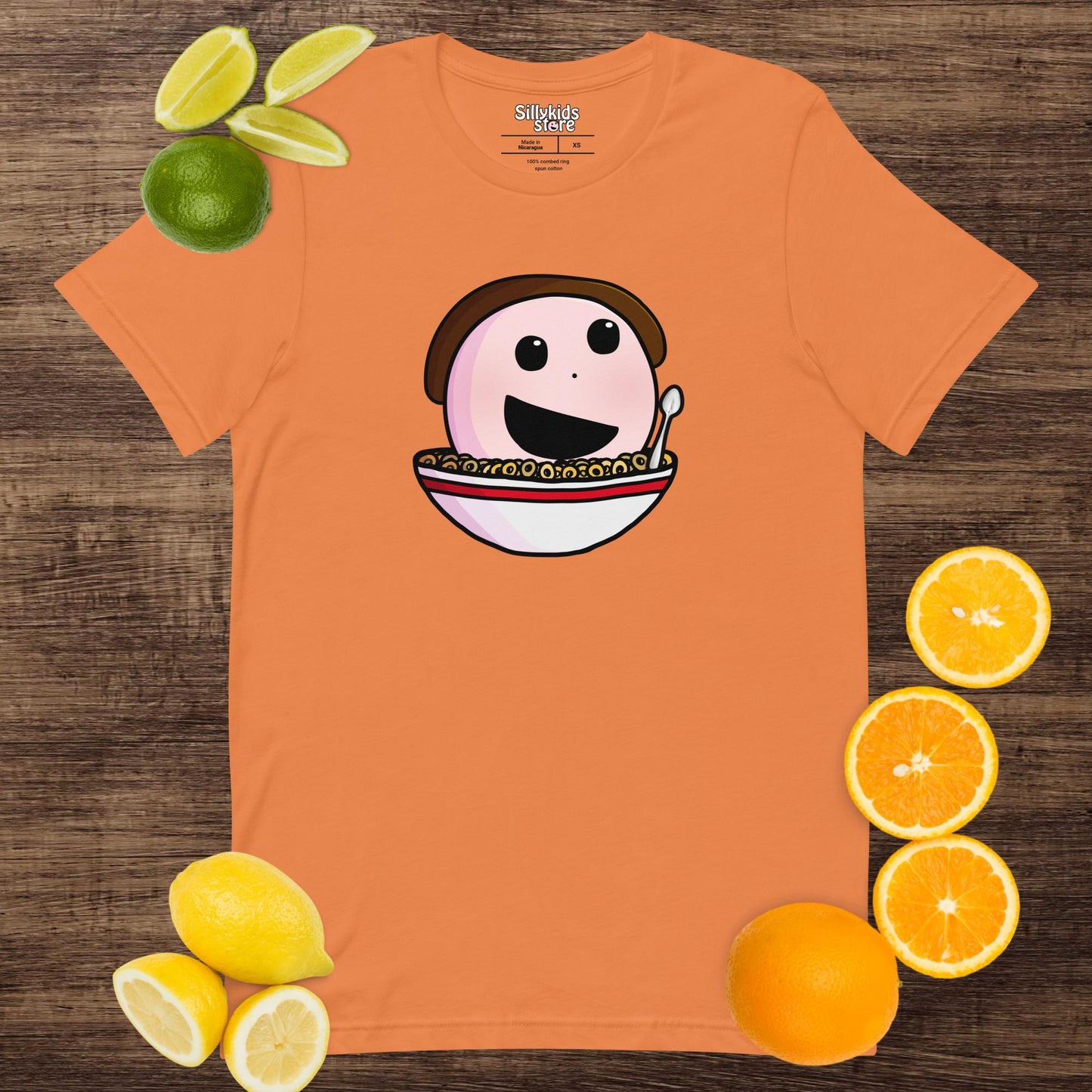 Sillykids Food Logo T-Shirt