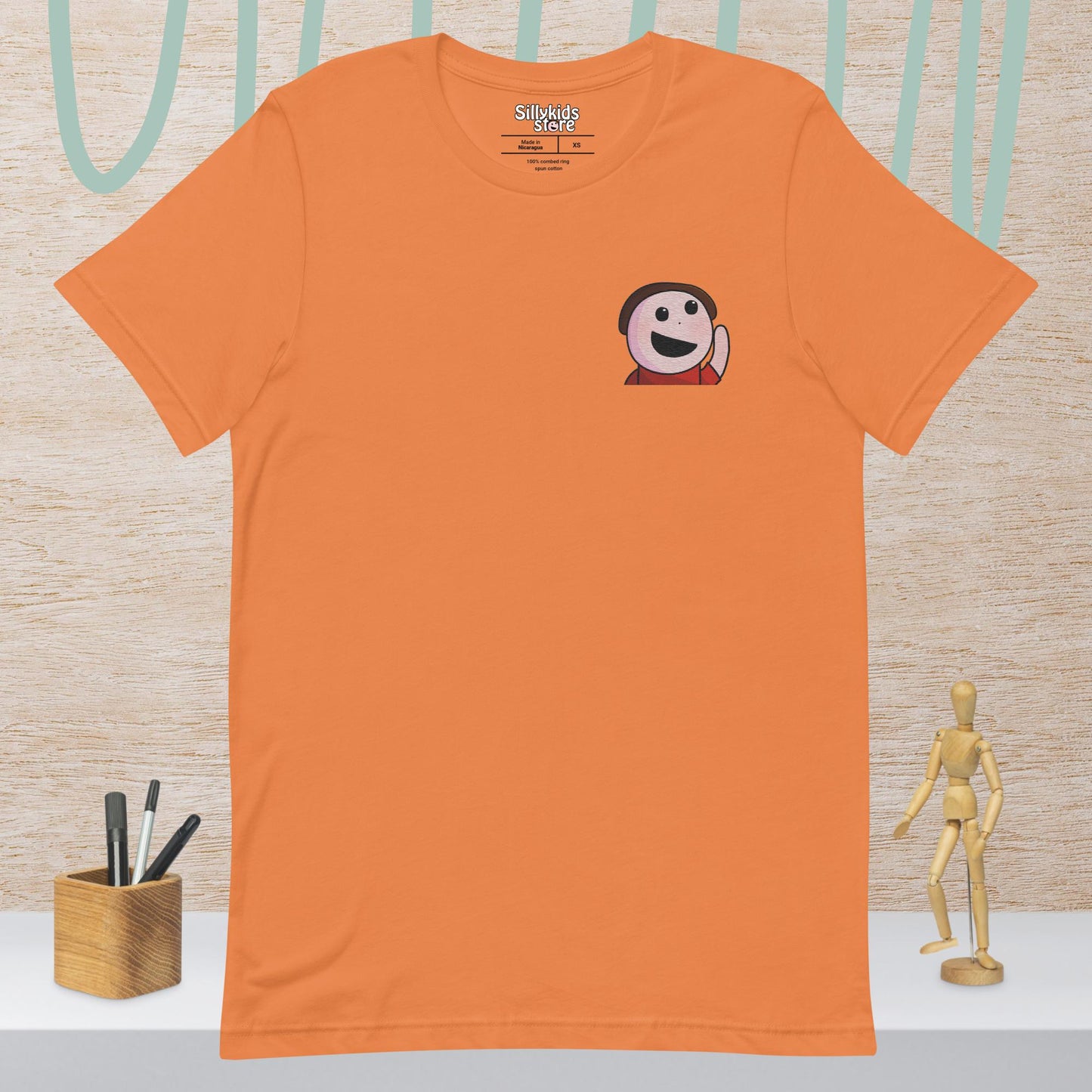 Embroidered Sillykids Animations Logo T-Shirt