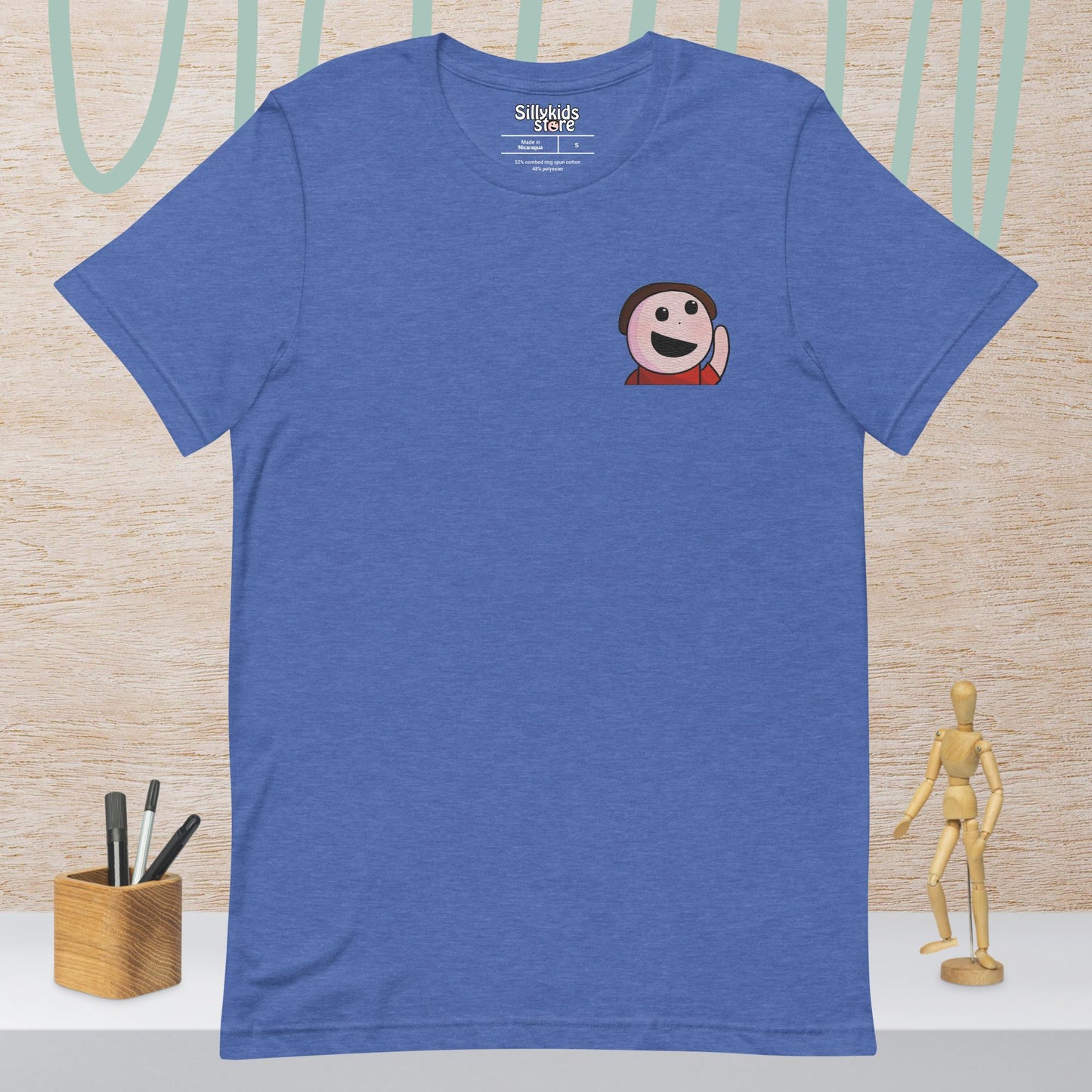 Embroidered Sillykids Animations Logo T-Shirt