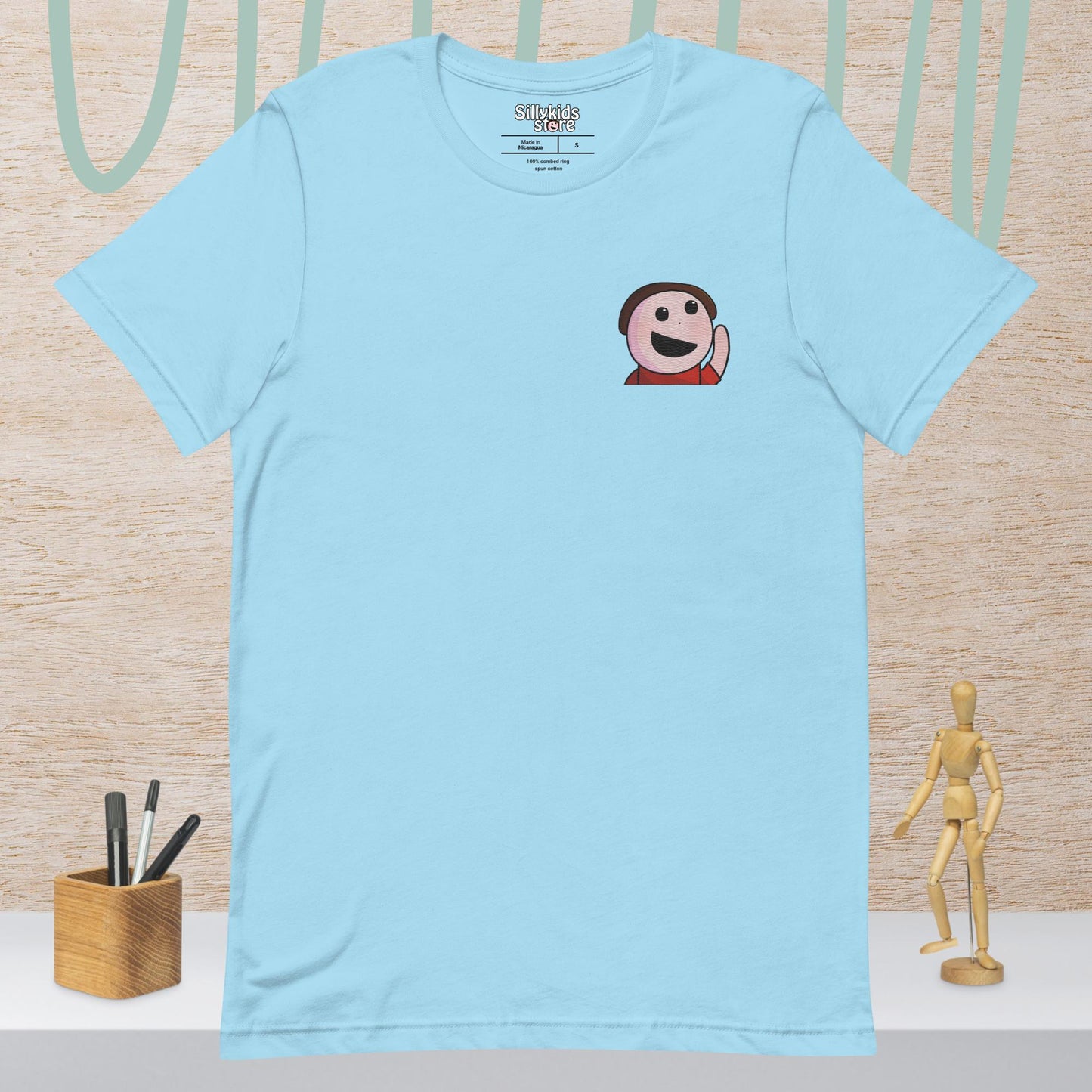 Embroidered Sillykids Animations Logo T-Shirt