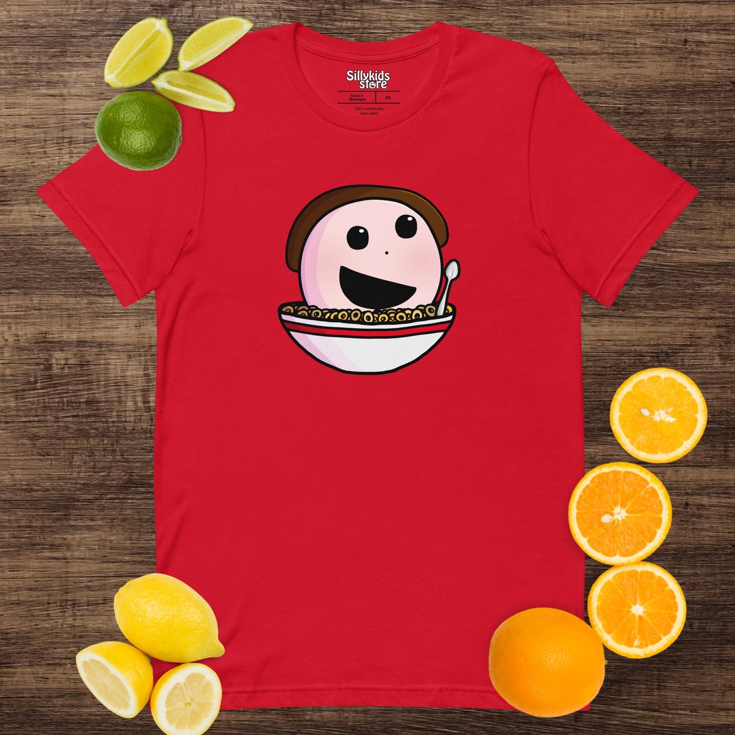 Sillykids Food Logo T-Shirt