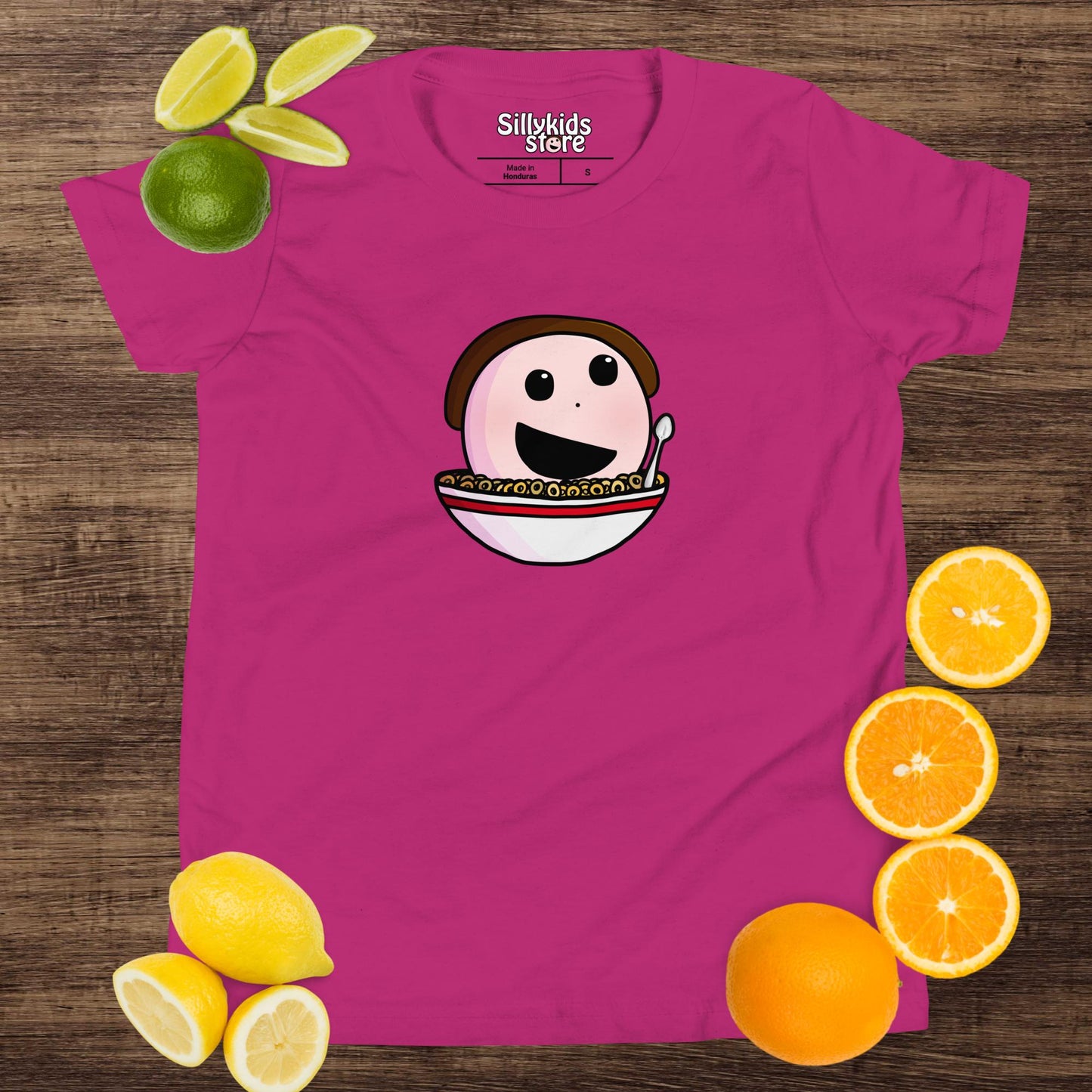 Sillykids Food Logo Youth T-Shirt