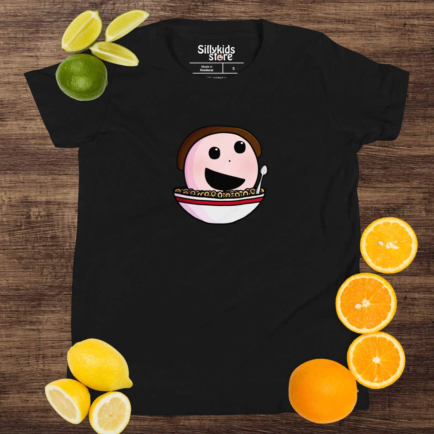 Sillykids Food Logo Youth T-Shirt