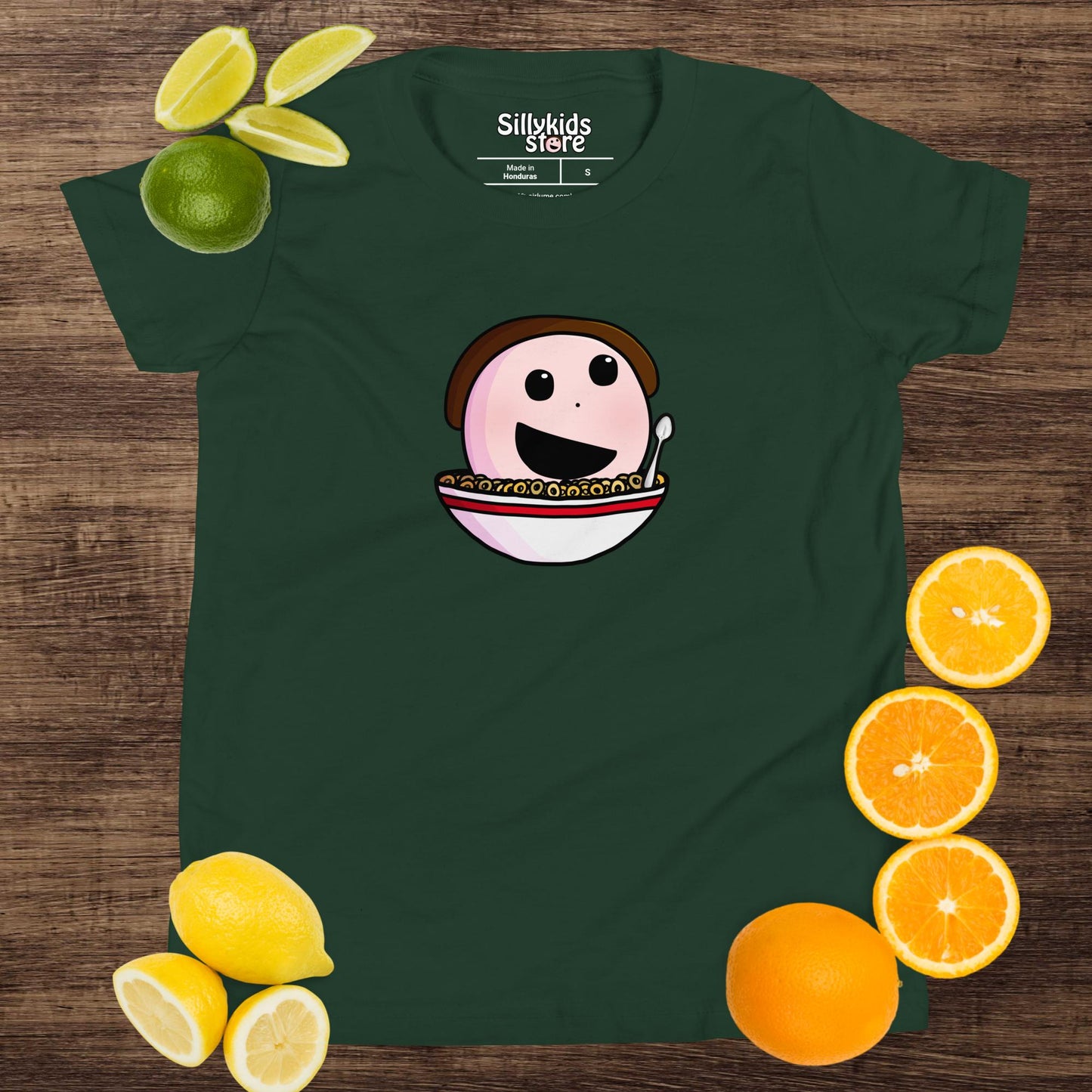 Sillykids Food Logo Youth T-Shirt