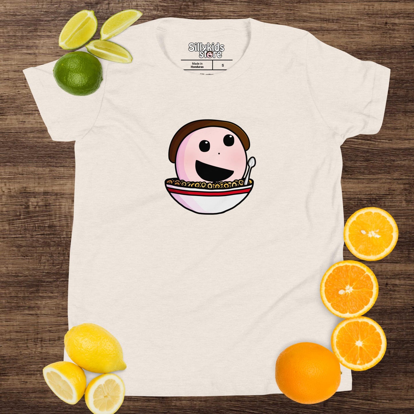 Sillykids Food Logo Youth T-Shirt